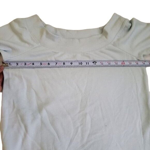 Juicy by Juicy Couture womens shirt dress Boulevard light Blue Ruffle Sleeve new - Picture 11 of 13